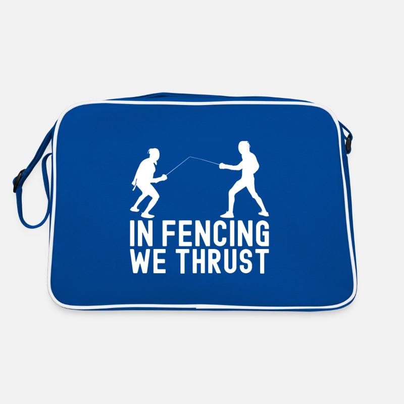 Fechten Fechtsport Retro Tasche