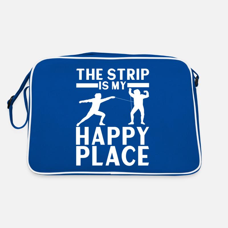 Fechten Fechtsport Retro Tasche