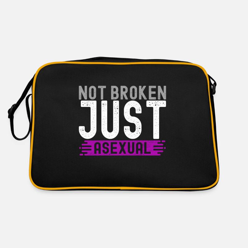 As asexué - Sac Retro - noir/or