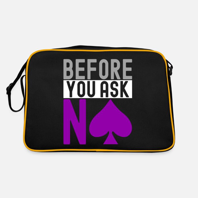 As asexué - Sac Retro - noir/or