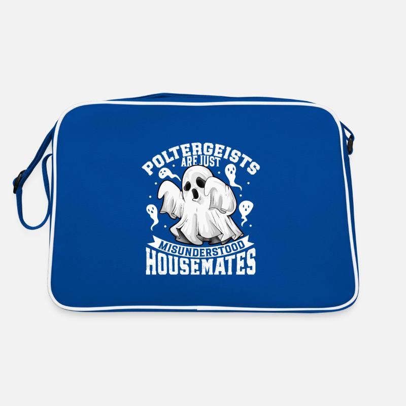 Poltergeists are only roommates - ghost hunters Retro Bag