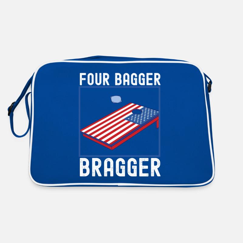 Cornhole Player Cornhole Board Sac Retro