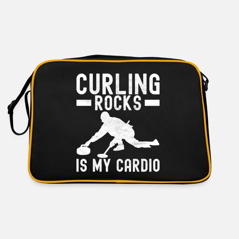 Joueurs de curling Sac Retro
