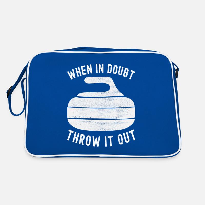 Joueurs de curling Sac Retro