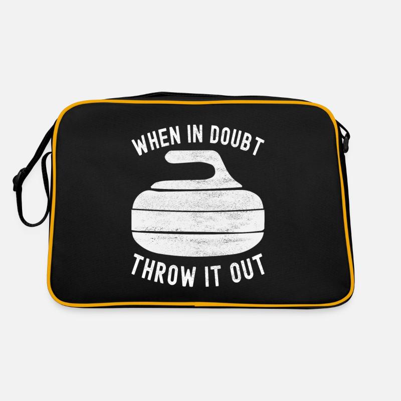 Joueurs de curling Sac Retro