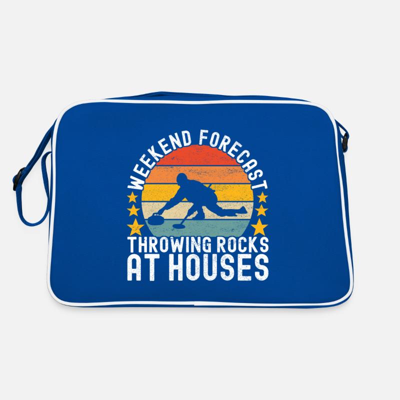 Joueurs de curling Sac Retro