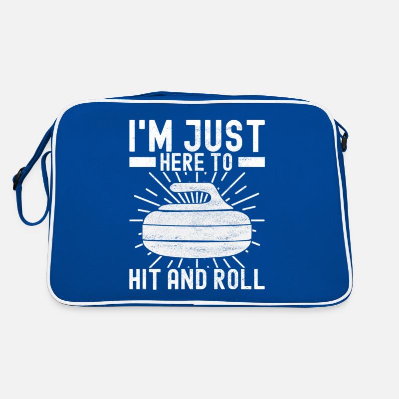 Curling Curling players Retro Bag