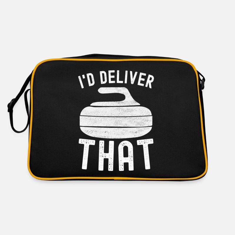 Joueurs de curling Sac Retro