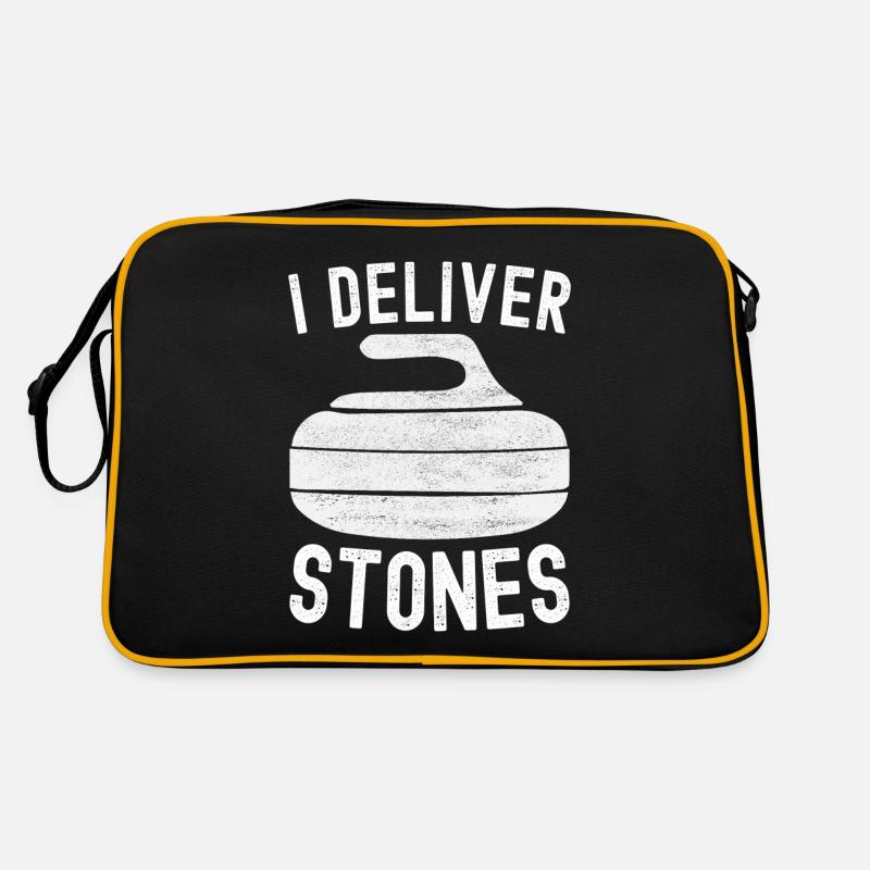 Joueurs de curling Sac Retro