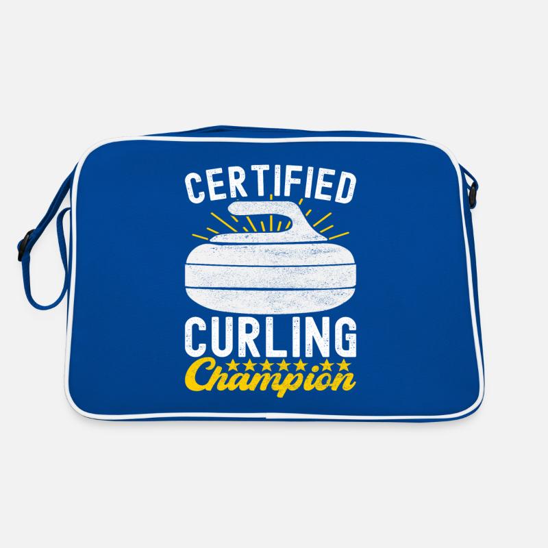 Curling Curling players Retro Bag