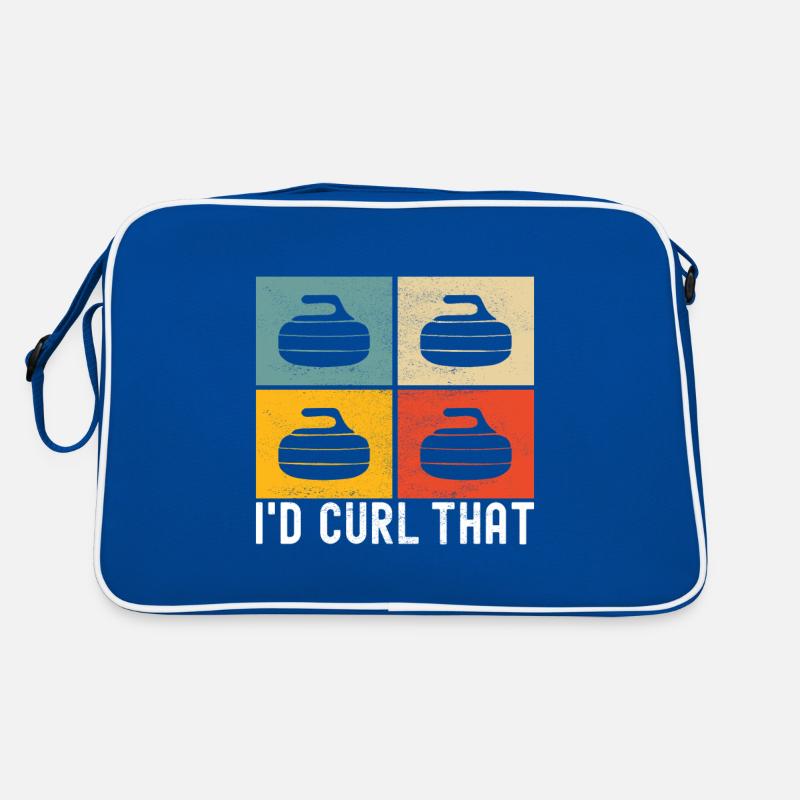Curling Curling players Retro Bag