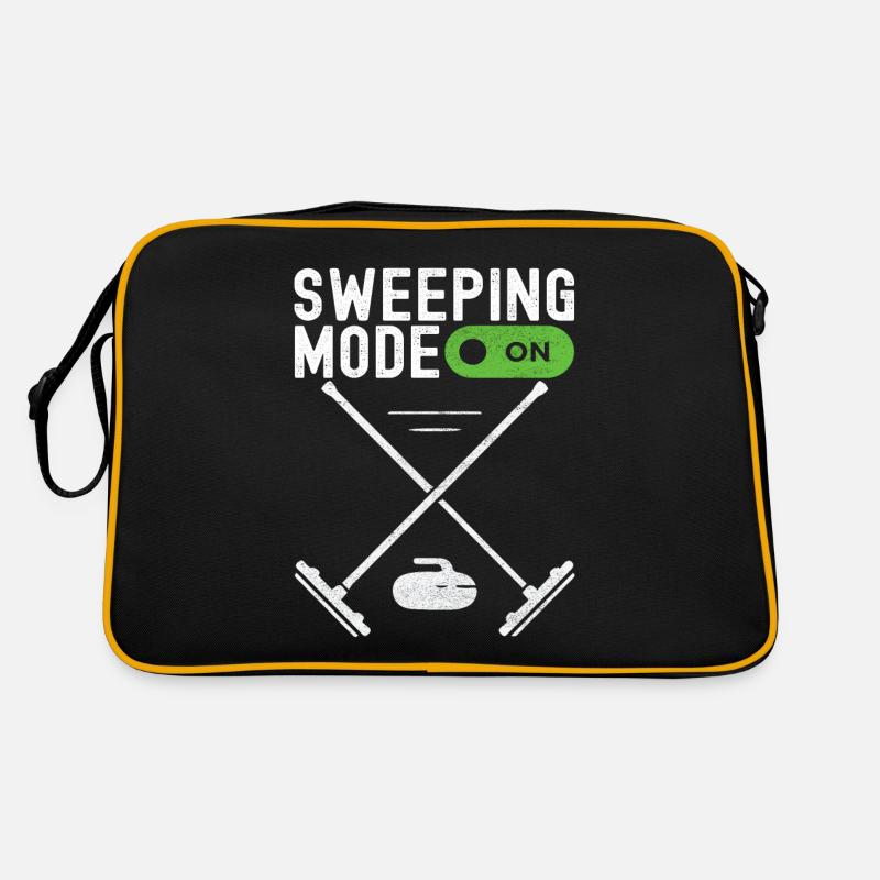 Joueurs de curling Sac Retro
