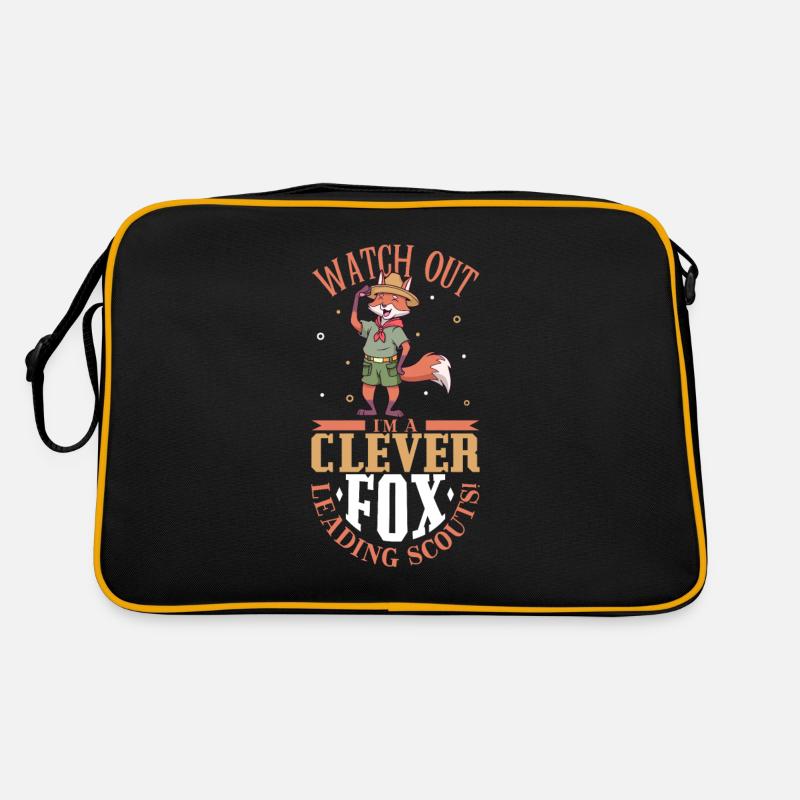 Cunning Fox est un enseignant scout Sac Retro