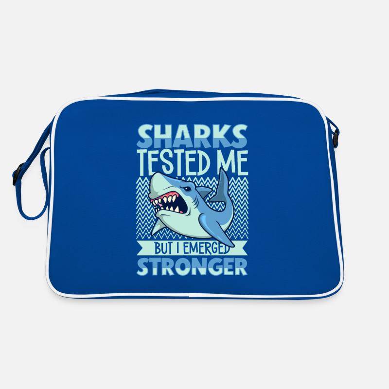 Les requins m’ont testé - attaque de requin Sac Retro
