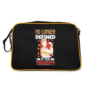 Survivants du narcissisme - Sac Retro - noir/or - Dos
