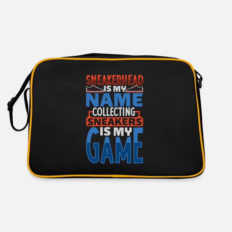 Ich spiele Schuhe sammeln - Sneakerhead Retro Tasche