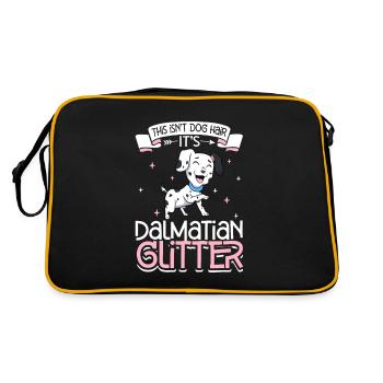 Paillettes dalmates - Sac Retro - noir/or - Dos