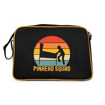 Pinball Flipper - Retro Bag - black/gold - Back