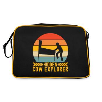 Pinball Flipper - Retro Bag - black/gold - Back