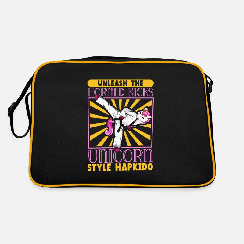 Unicorn does Hapkido Retro Bag
