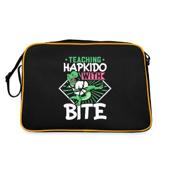 Hapkido avec mordant - Hapkido Trainer - Sac Retro - noir/or - Dos