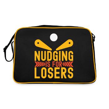 Pinball Flipper - Retro Bag - black/gold - Back