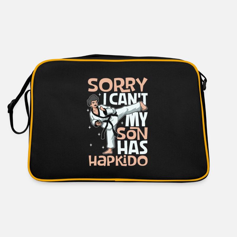 My son does Hapkido Retro Bag