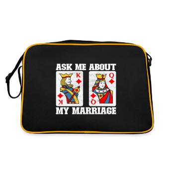 Binocular Pinochle - Retro Bag - black/gold - Back
