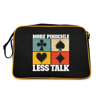 Binocular Pinochle - Retro Bag - black/gold - Back