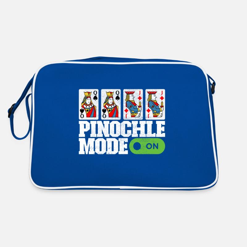 Binokel Pinochle Retro Tasche