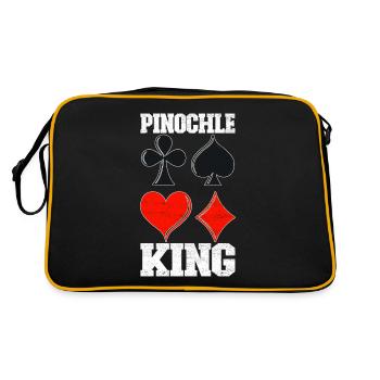 Binocular Pinochle - Retro Bag - black/gold - Back