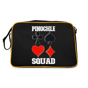 Binocular Pinochle - Retro Bag - black/gold - Back