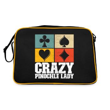 Binocular Pinochle - Retro Bag - black/gold - Back
