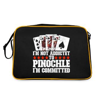 Binocular Pinochle - Retro Bag - black/gold - Back