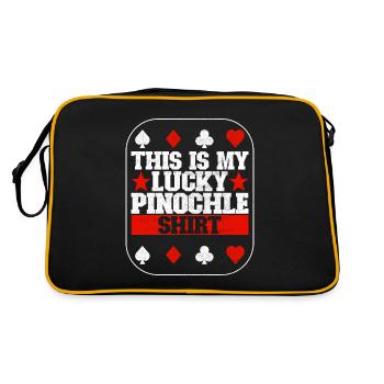 Binocular Pinochle - Retro Bag - black/gold - Back