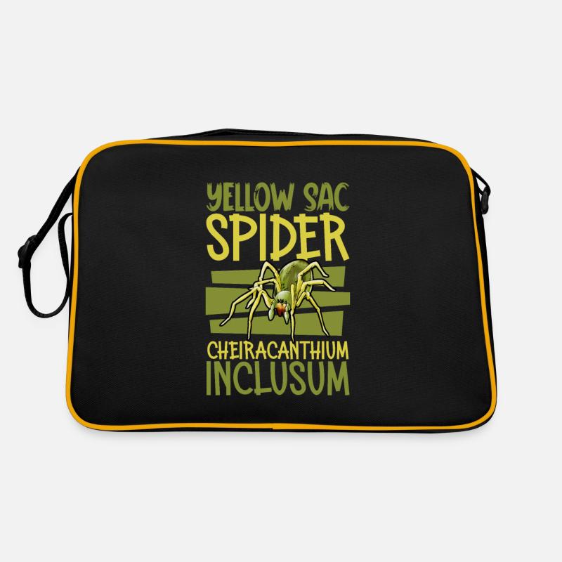 Echte Dornfinger Spinne Retro Tasche