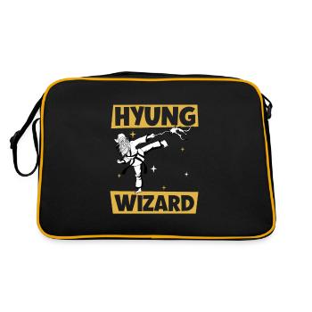 Hyung Wizard - Tang Soo Do - Sac Retro - noir/or - Dos