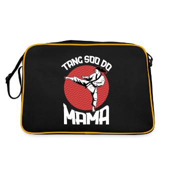 Tang aussi maman - Sac Retro - noir/or - Dos