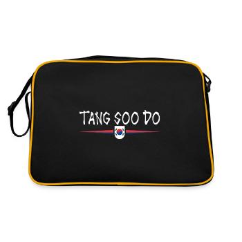 Arts Martiaux Coréens - Tang Soo Do - Sac Retro - noir/or - Dos