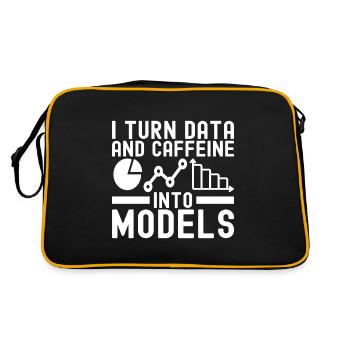 Data Science Data Analyst - Retro Bag - black/gold - Back