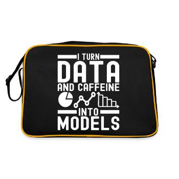 Data Science Data Analyst - Retro Bag - black/gold - Back