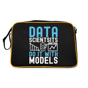 Data Science Data Analyst - Retro Bag - black/gold - Back