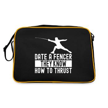 Fencing Fencing - Retro Bag - black/gold - Back
