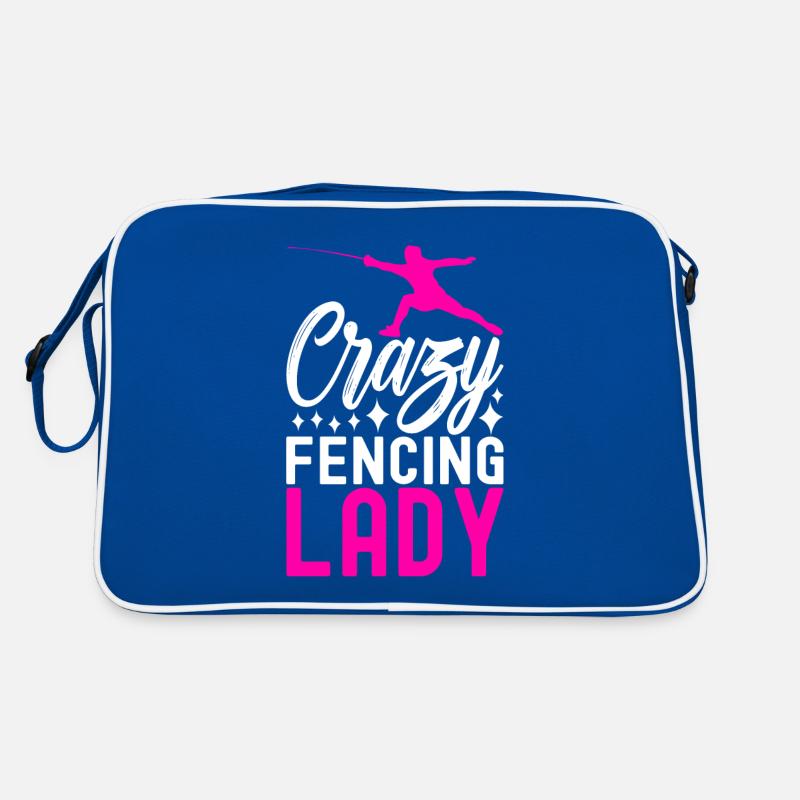 Fechten Fechtsport Retro Tasche
