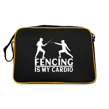 Fencing Fencing - Retro Bag - black/gold - Back