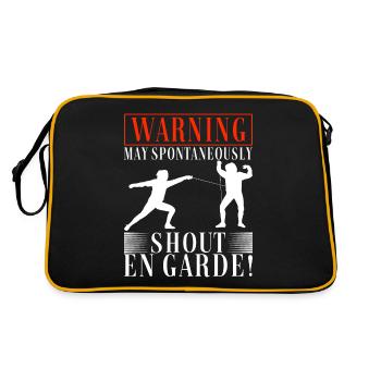 Fencing Fencing - Retro Bag - black/gold - Back