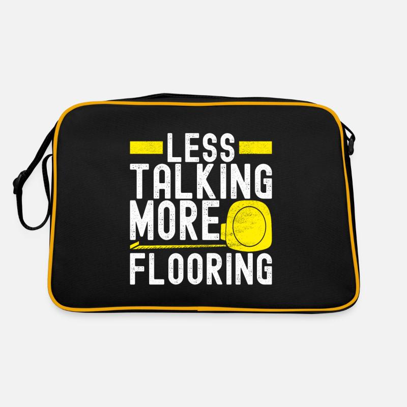 Fliesenleger Bodenleger Retro Tasche