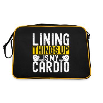 liesenleger Bodenleger - Retro Tasche - Schwarz/Gold - Hinten