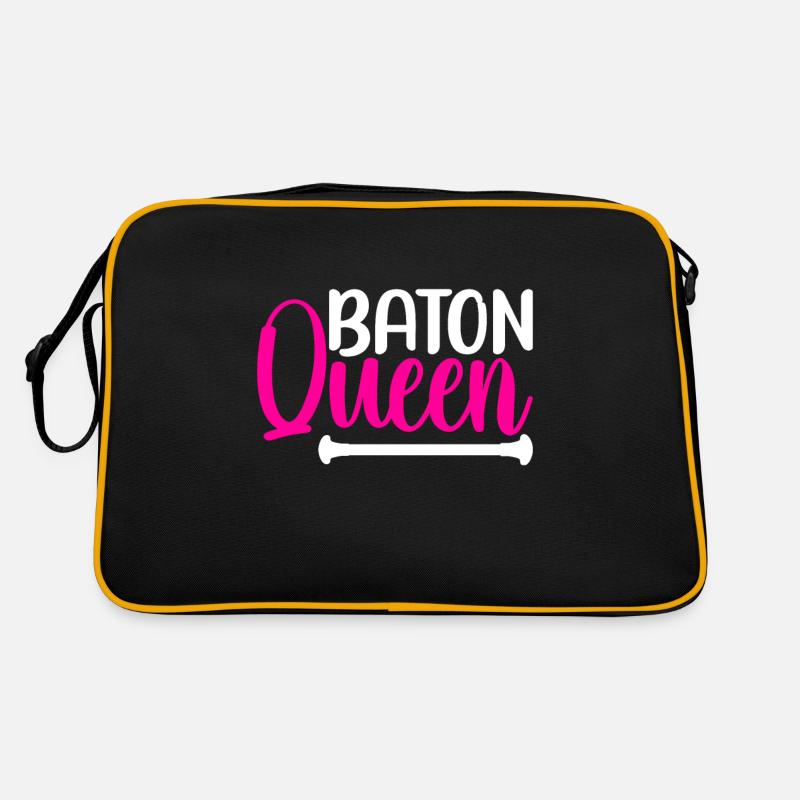 Majorettenturnen Majoretten Baton Twirling Retro Tasche