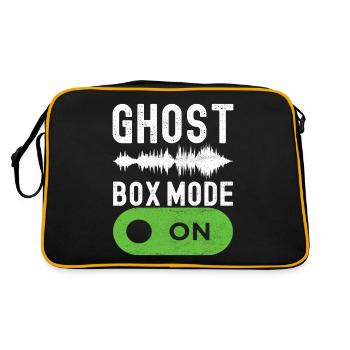 Enquêteur paranormal Chasse aux fantômes - Sac Retro - noir/or - Dos
